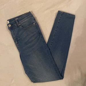Nicole Miller High Rise Ankle Skinny Jeans